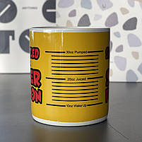 Чашка гігант ХХL "Супер розмір для супер людини", Кружка-гигант "Supersized for a Super Person", фото 2