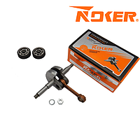 Колінвал P 35 к-кт гайка маховика + підшипник + сальник ( NOKER)