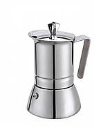 Гейзерна кавоварка G.A.T. Pratika на 4 чашки 200 мл