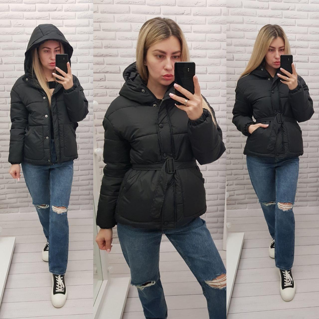 Куртка демісезона жіноча арт. 332 чорна