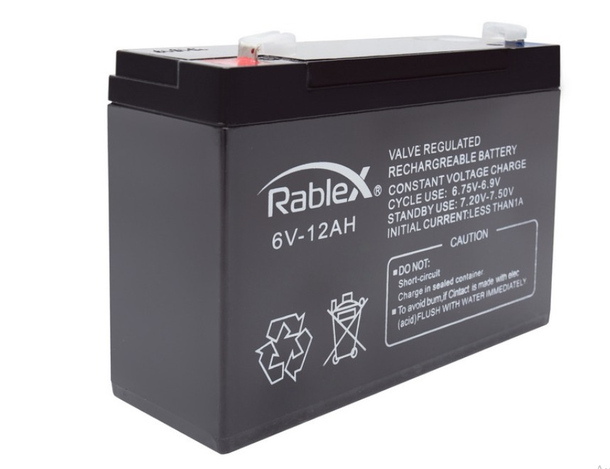Акб 6v 12a Rablex