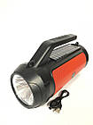 Колонка портативна (FM+USB flash+ micro SD+Bluetooth) з ліхтариком solar Haf HF-U39 Red