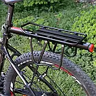 Велосипедний багажник West Biking (Чорний) (52,5 х 13,5 х 35,5 см), фото 5
