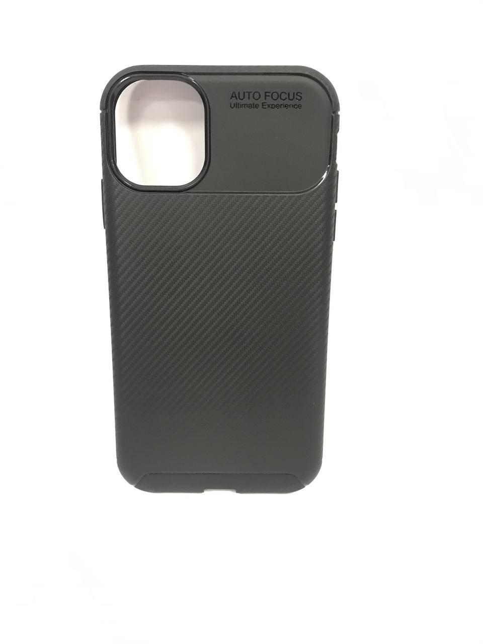 Силіконовий чохол "Ultimate Carbon" Iphone 11 Black
