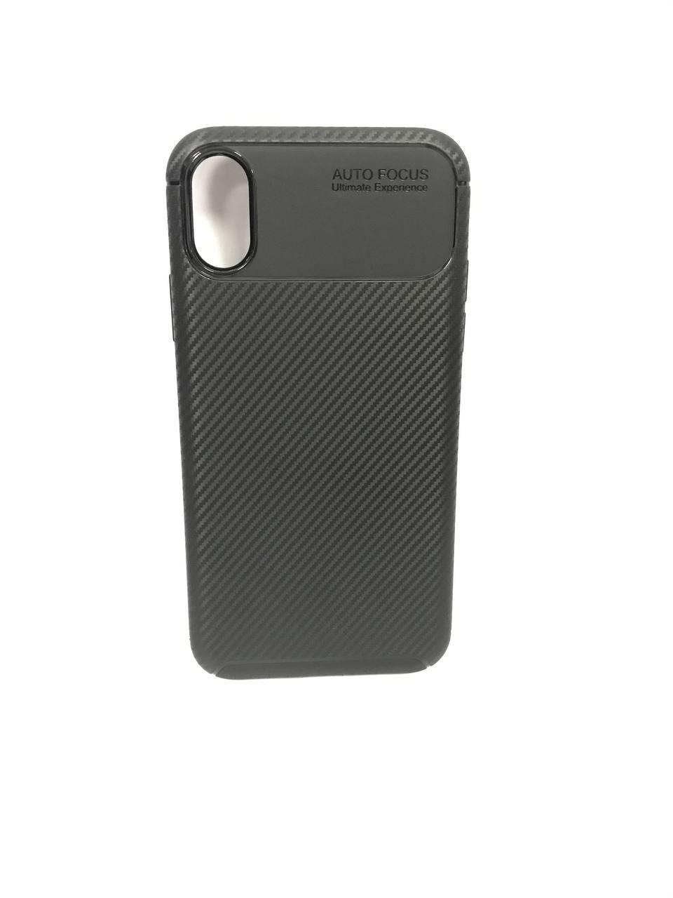 Силіконовий чохол "Ultimate Carbon" Iphone X/Iphone XS Black