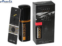 Ароматизатор Areon Car Perfume 50ml Black Silver у пластику AP02