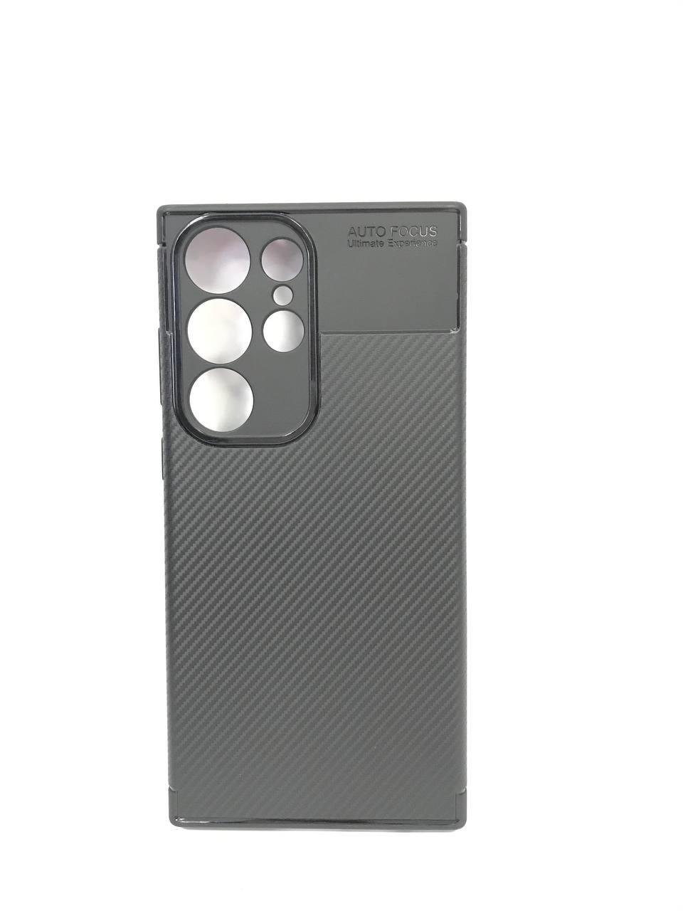 Силіконовий чохол "Ultimate Carbon" Samsung G918/S23 Ultra Black