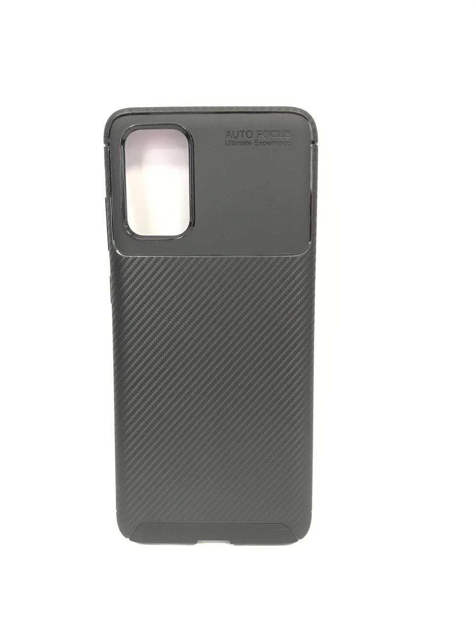 Силіконовий чохол "Ultimate Carbon" Samsung G985/S20 Plus Black