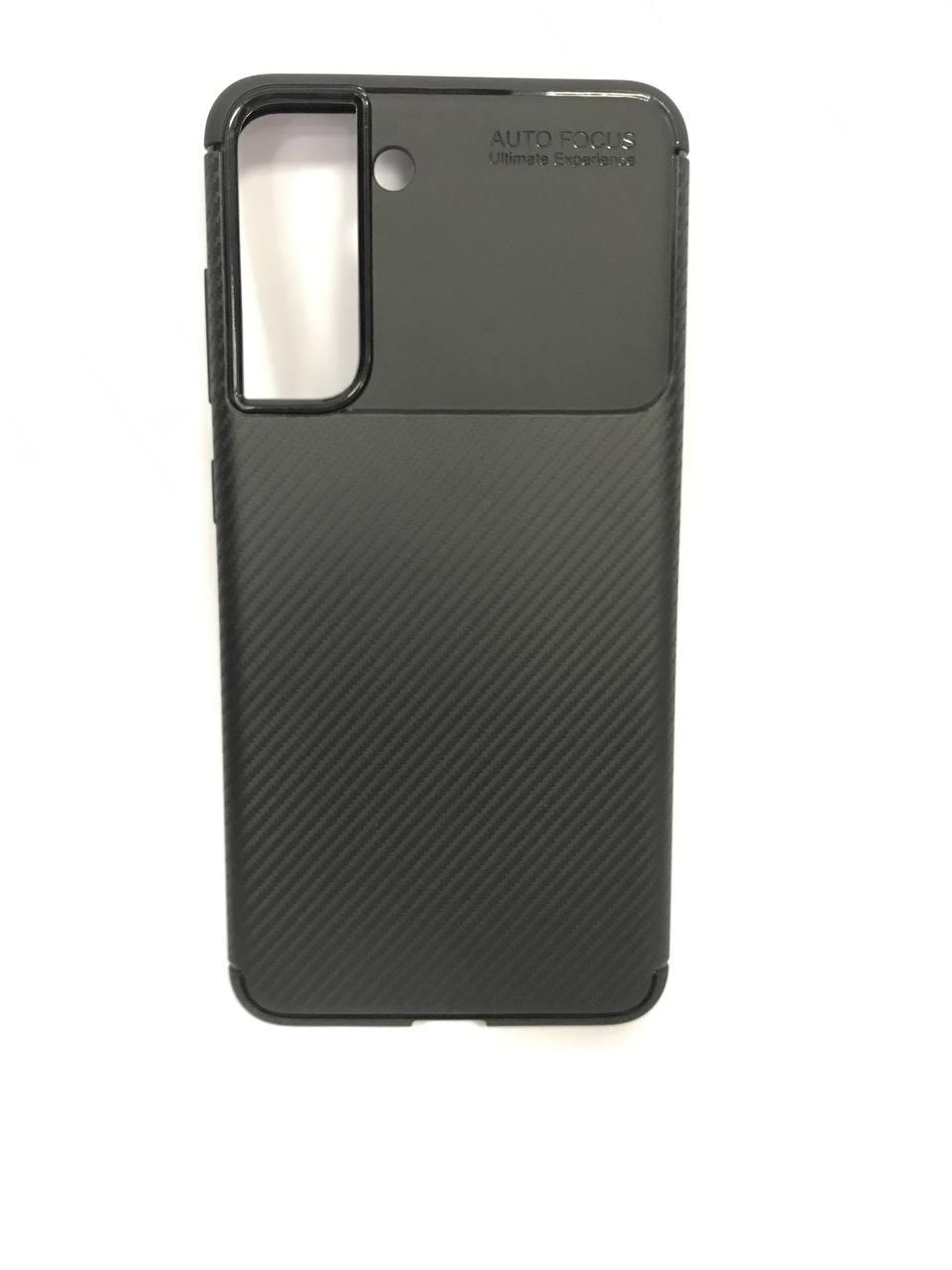 Силіконовий чохол "Ultimate Carbon" Samsung G990/S21FE Black