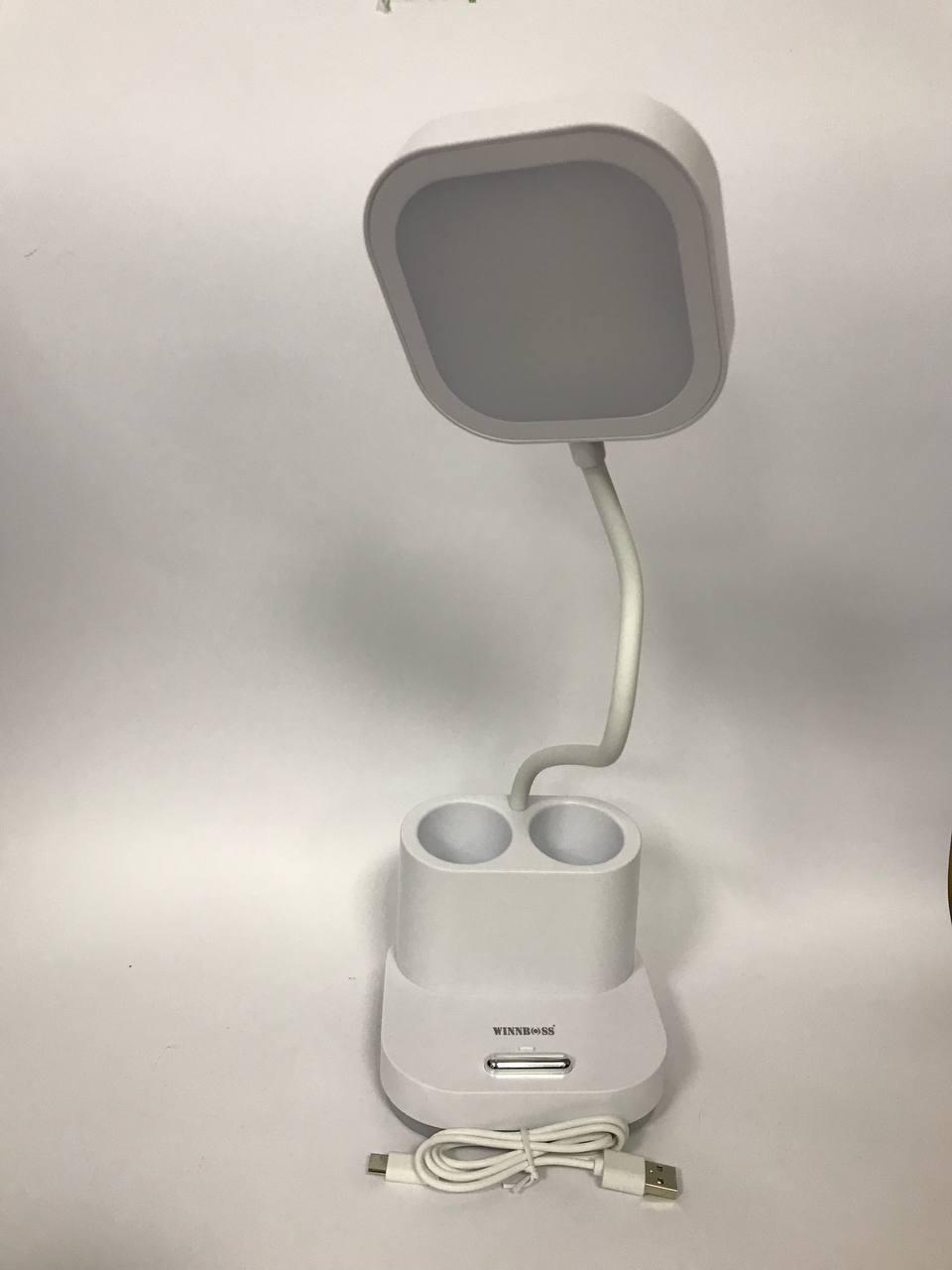 Настільна лампа Winnboss 1957 (type c charge) Біла, фото 1