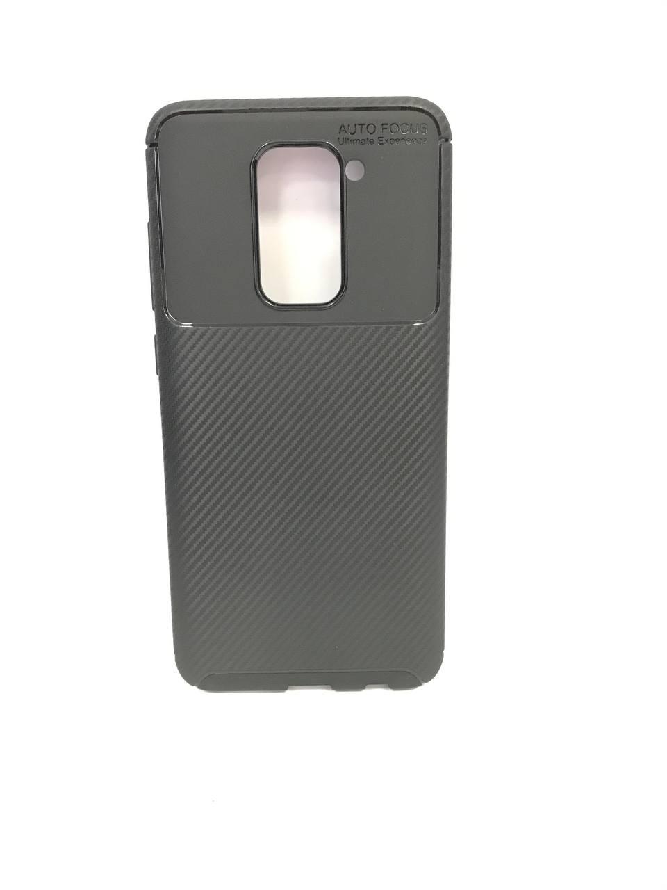 Силіконовий чохол "Ultimate Carbon" Xiaomi Redmi Note 9/Redmi 10X Black