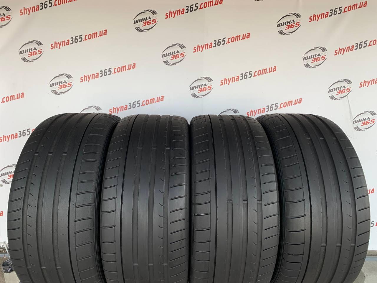 Шины Б/У літня 255/40 R19 DUNLOP SP SPORT MAXX GT 4mm