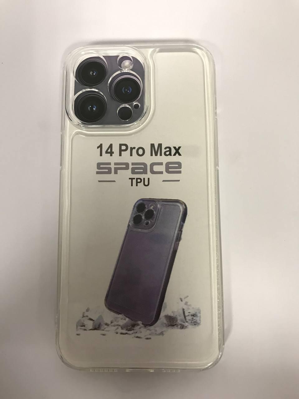 Силікон "Space TPU" Iphone 14 Pro Max Прозорий