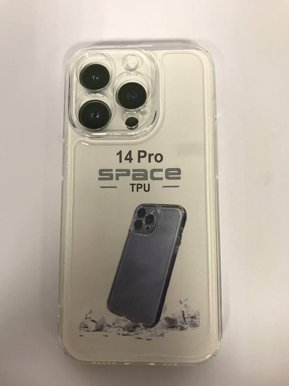 Силікон "Space TPU" Iphone 14 Pro Прозорий