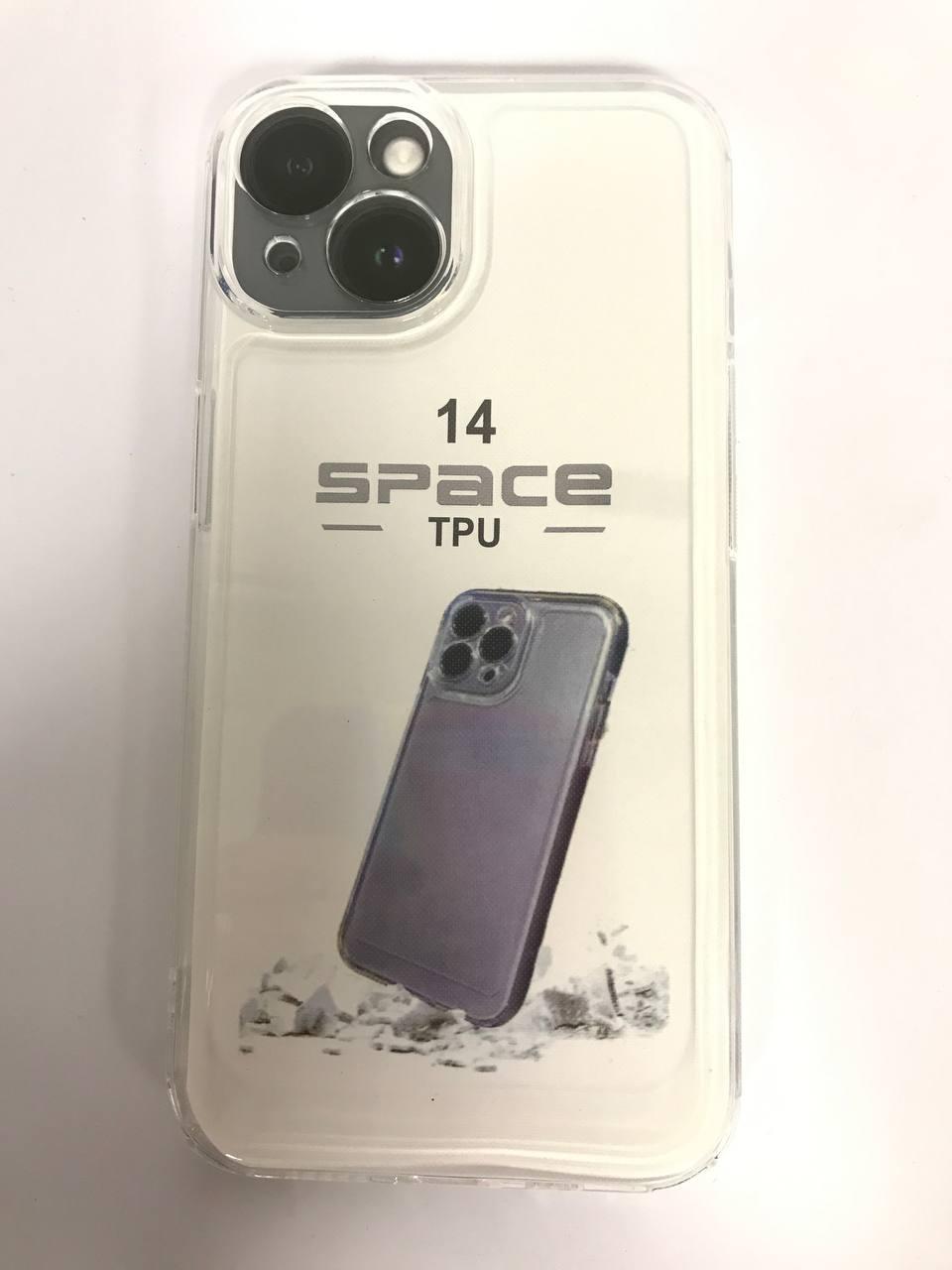 Силікон "Space TPU" Iphone 14 Прозорий