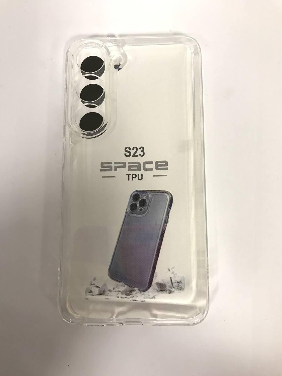 Силікон "Space TPU" Samsung S23 Прозорий