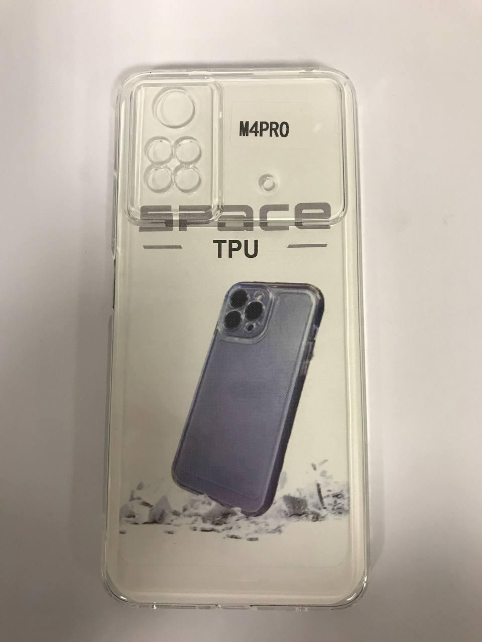 Силікон "Space TPU" Xiaomi Poco M4 Pro Прозорий