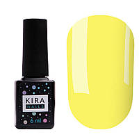 Гель-лак Kira Nails №074 (светло-желтый, эмаль), 6 мл