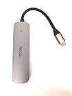 Usb хаб Hoco HB27 Type C to 2USB 2.0+USB 3.0+HDMI+Type C
