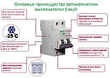 Автоматичний вимикач Easy9 EZ9F34216 2Р 16А, фото 2