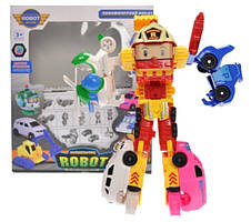 Трансформер робот Robocar Poli 6 в 1 L83608-6C Робокар Поли Высота робота — 26 см.