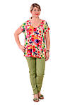 Зелені літні штани жіночі, 46-54, Бр 015-3., фото 5