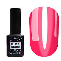 Гель-лак Kira Nails Vitrage №V13 (рожевий, вітражний), 6 мл