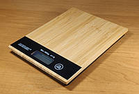 Лучшие электронные кухонные весы Matarix MX-406 Wood, Высокоточные компактные кухонные весы