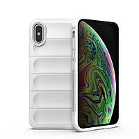 Силіконовий чохол Wavy для iPhone Xs Max White