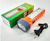 Фонарь аккумуляторный с боковым свечением Bambi LH-8848 A заряд от сети 220в или от солнечной панели