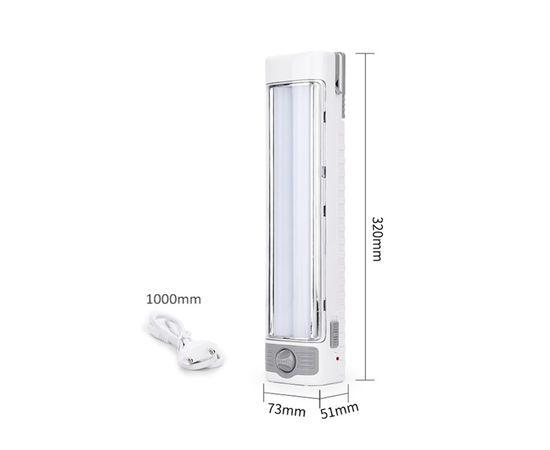 Аварійний LED світильник Weidasi WD-843 з акумулятором 56 світлодіодів 3000 mAh, фото 1