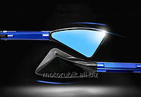 Зеркала для мотоцикла Rizoma (синие)