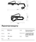 Багатофункціональний підвісний автомобільний тримач для телефона на сонцезахисний козирок Yesido C194 Black, фото 8
