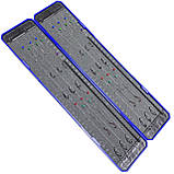 Поводочниця з повідками на Карпа та Карася - 22 готових гачка на повідковому матеріалі, фото 2