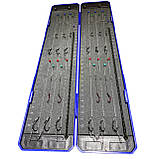 Поводочниця з повідками на Карпа та Карася - 22 готових гачка на повідковому матеріалі, фото 5