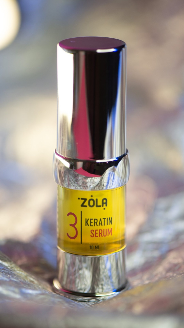 Склад для ламінування вій і брів "ZOLA" #3" Keratin Serum"