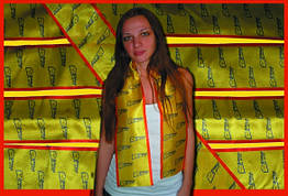 Друк на стрічках, нагородні стрічки з написами