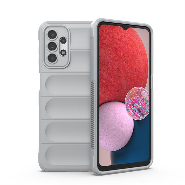 Силіконовий чохол Wavy для Samsung A13 Silver