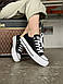 Жіночі Кеди Converse Chuck Taylor All Star Platform Black White 36-37-39-40-41, фото 8