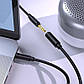 Кабель подовжувач 3.5мм-3.5мм (AUX mini-jack AUX mini-jack) Borofone audio extension (1m). Black, фото 5