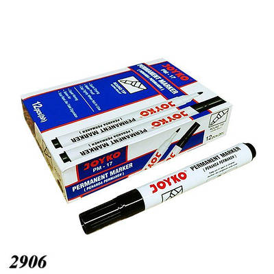 Маркер Joyko PM-17 Permanent (12шт)
