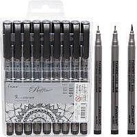 Набір Лінерів чорних "Raffine" 8 + 1 MARCO 7810-9