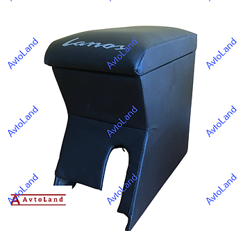 Підлокітник Daewoo Lanos (з вишивкою, чорний)