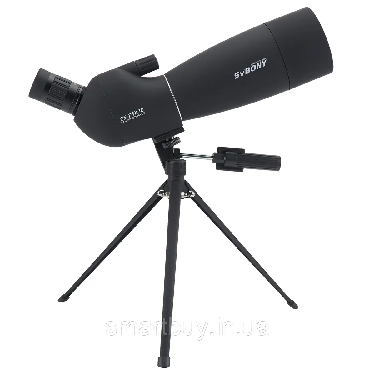 Монокулярний телескоп SVBONY SV28 25-75x70 Black