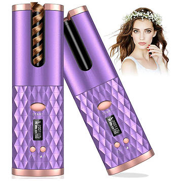 Автобігуді Ramindong Hair curler RD-060 (Purple) | Бездротовий стайлер для волосся