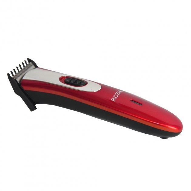 Електрический триммер для лица Rozia HQ 208 (Red) | Машинка для стрижки бороды - фото 2 - id-p1773183419
