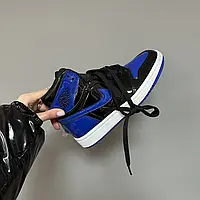 Женские кроссовки Nike Air Jordan «PATENT ROYAL BLUE» premium