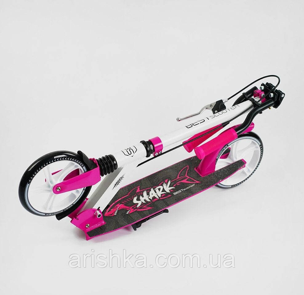 Двоколісний металевий самокат "SHARK"  від “Best Scooter”
