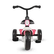 Триколісний дитячий велосипед з батьківською ручкою Qplay ELITE Pink Plus, фото 5
