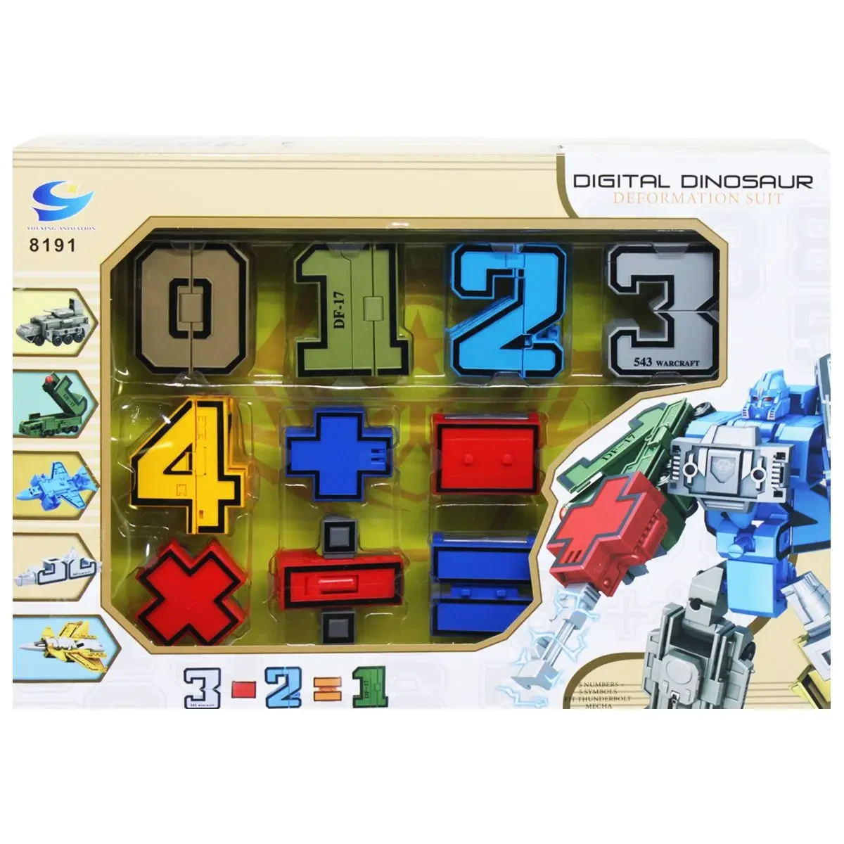 Трансформер 8191 (24) у коробці, фото 1